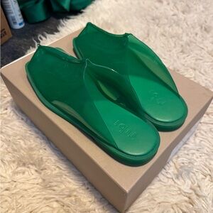 Tibi Tris Slides NWT